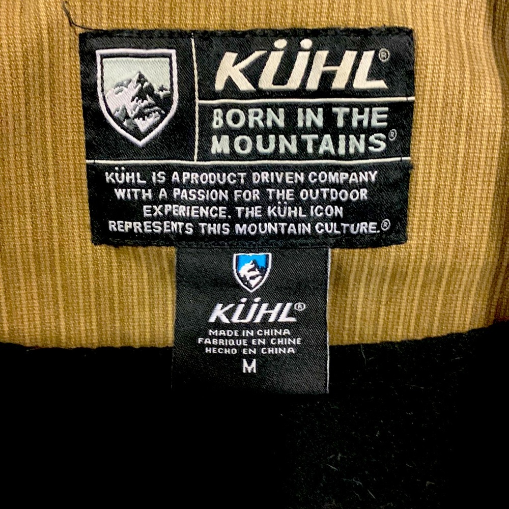 Kuhl Olive Green Waxed Canvas Jacket Gem